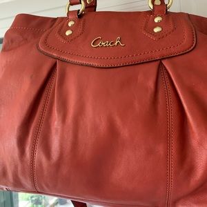 COACH Ashley Leather Shoulder Bag /Offers Welcome!